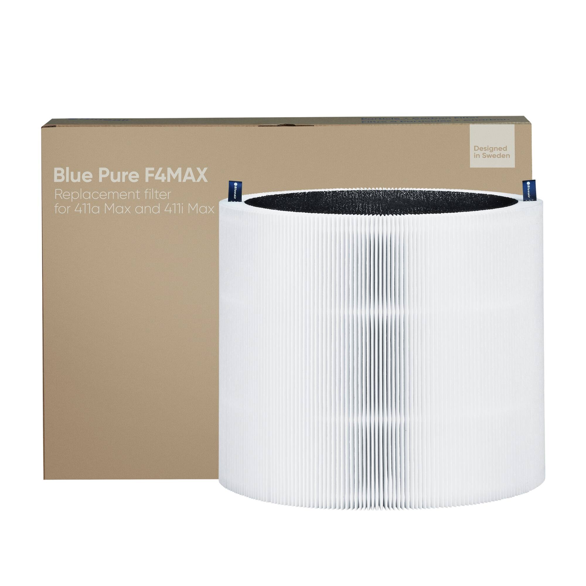 Alt View 13. Blueair - F4MAX - 411i Max & 411a Max Filter - black.