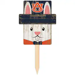 Fan Creations - Auburn Tigers 16" x 19" Easter Bunny Yard Stake - Multicolor