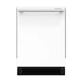 Forno Appliances - Stella 24" Top Control Built-In Stainless Steel Tub Dishwasher and 44dBA - White