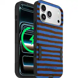 OtterBox - Artist Edition MagSafe Commuter Series Case for iPhone 17 Pro Max - Cobalt Espresso