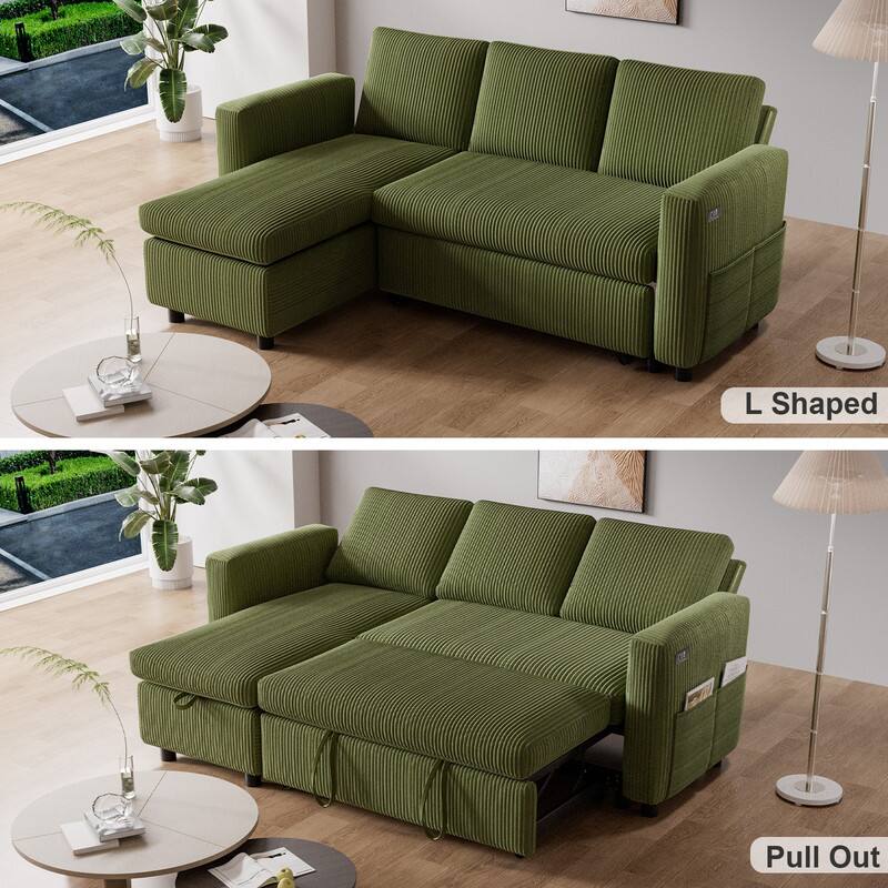 L Shaped Pull Out