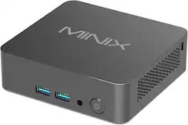 MINIX - NUC150 Mini PC Intel N150, 16GB DDR5 RAM, 512GB SSD, 4K Triple Display, USB-C, 2.5G Ethernet, Wi-Fi 6, BT5.2, Windows 11 - Black