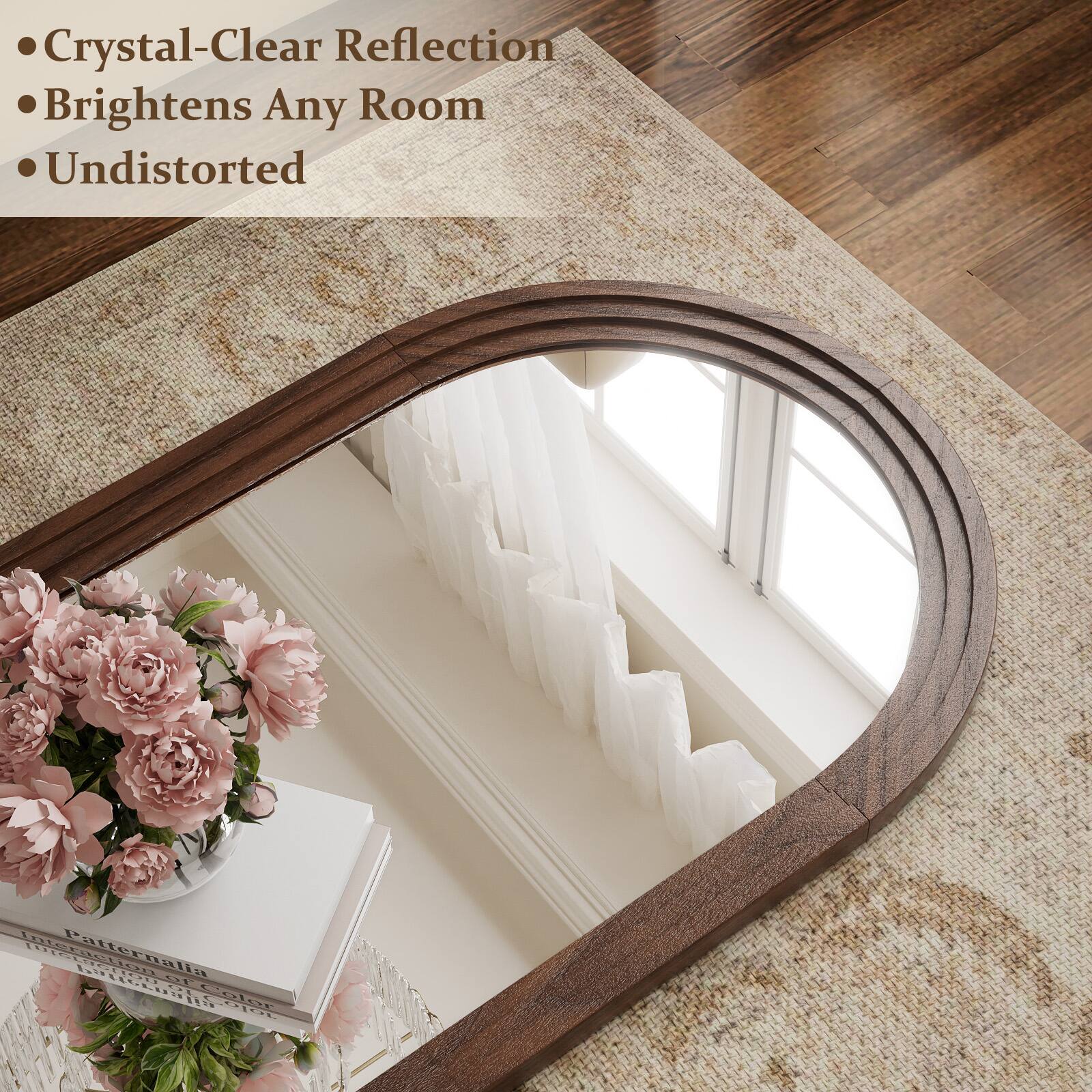 Crystal-Clear Reflection Brightens Any Room Undistorted

- Crystal-Clear Reflection
- Brightens Any Room
- Undistorted