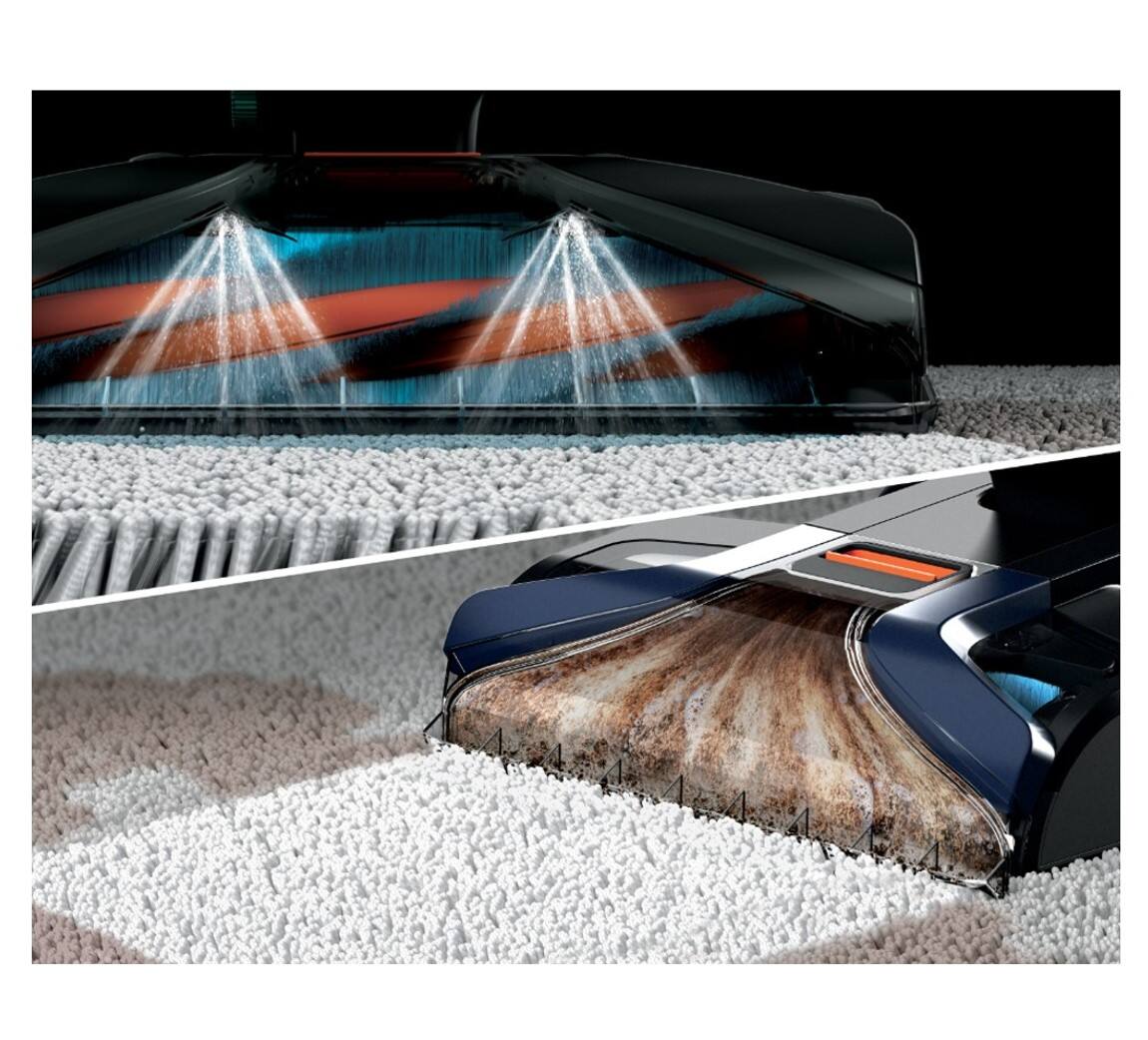 Alt View 4. Shark - R-EX200 CarpetXpert Deep Cleaner for Carpet, Rugs & Upholstery with StainStriker - Refurbished Excellent - Blue.