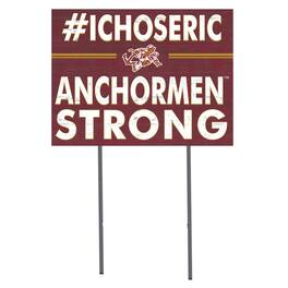 Jardine - Rhode Island Anchormen 18" x 24" I Chose Yard Sign - Maroon