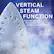 VERTICAL STEAM FUNCTION
REMOVE CREASES FROM CURTAINS OR OTHER HANGING FABRICS