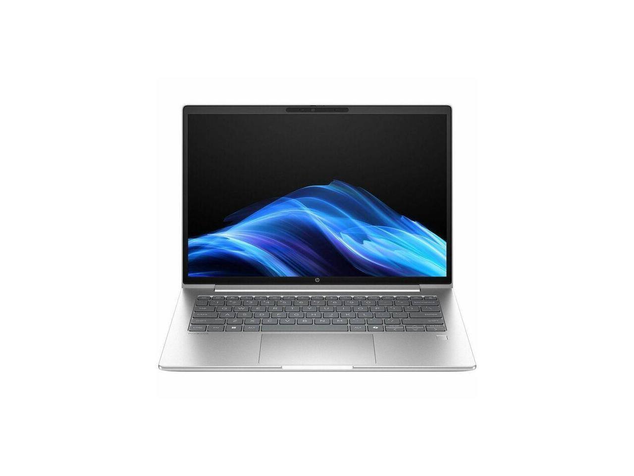 Front. HP - HP ProBook 4 G1i 14" - Intel Core Ultra 5 - 16 GB - 512 GB SSD - IPS - Windows 11 Pro - Meteor Silver.