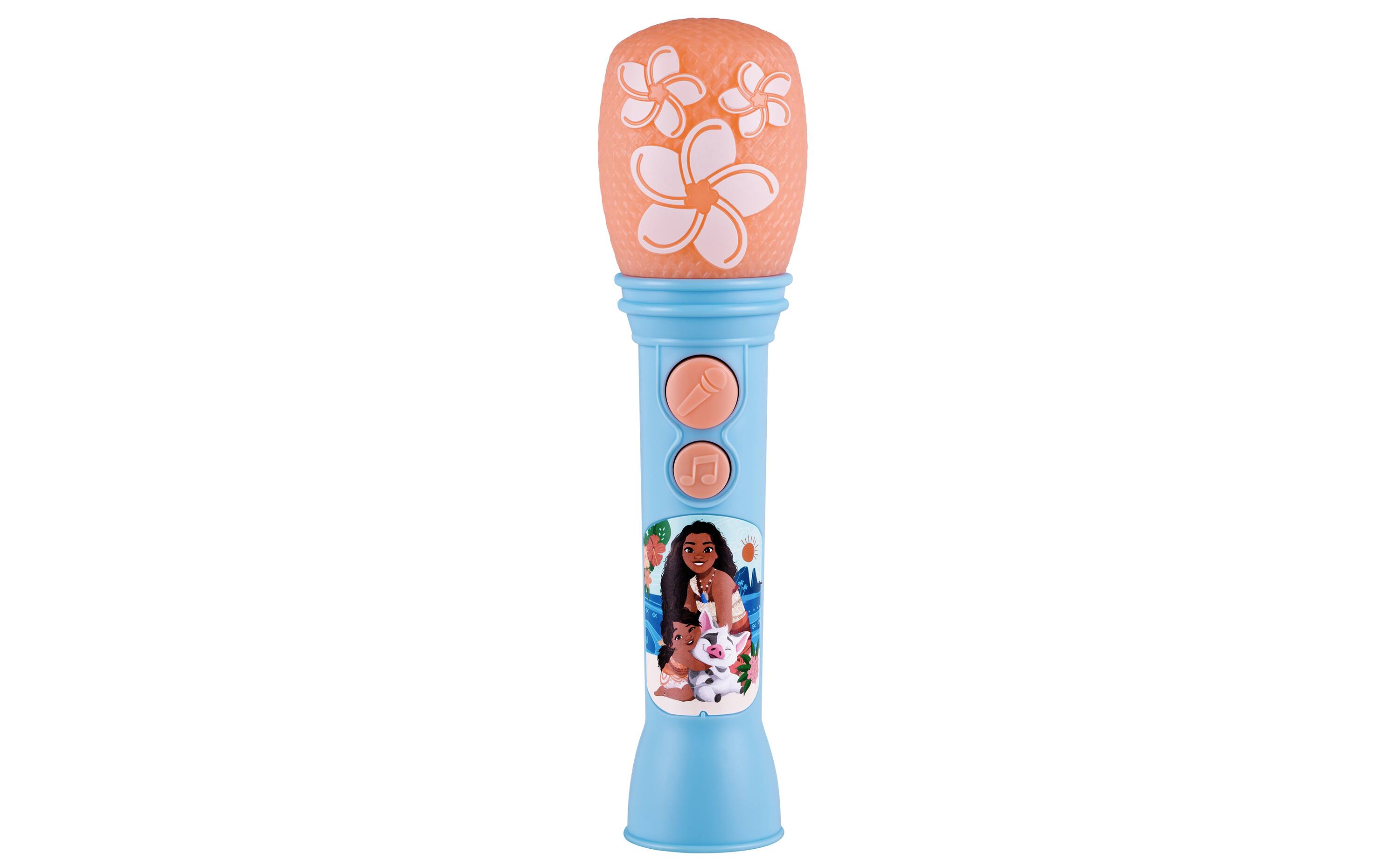 eKids - Disney Moana 2 Sing Along Karaoke Microphone for Kids