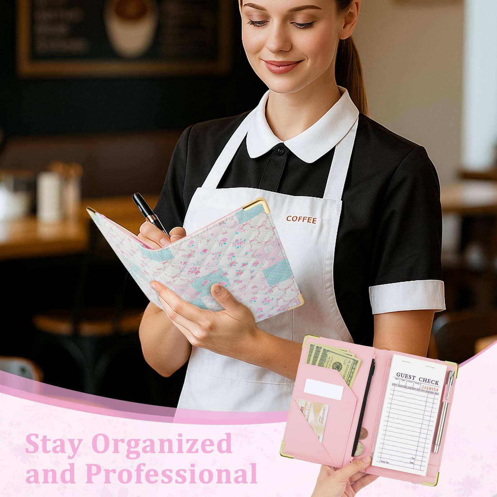 COFFEE  
Stay Organized and Professional  
GUEST CHECK  
0069554