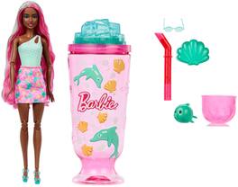 Mattel - Barbie Pop Reveal Sea Slushy Series Dolphin Doll, Pet & Accessories (One Random Barbie Pop! Reveal - COLLECTIBLES - Multicolor