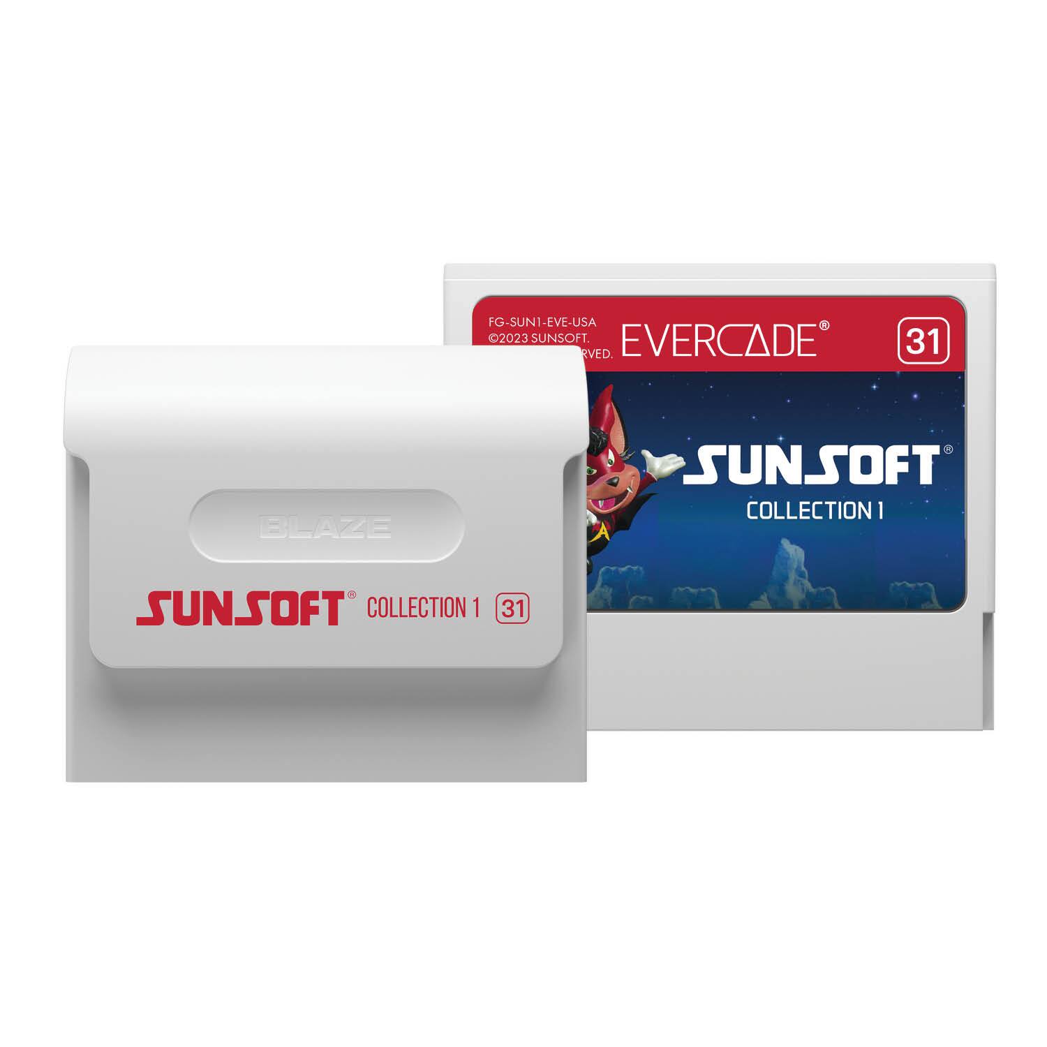 FG-SUN1-EVE-USA 5 2023 SUNSOFT. EVERCADE RVED 31 BLAZE SUNSOFT COLLECTION 1 31