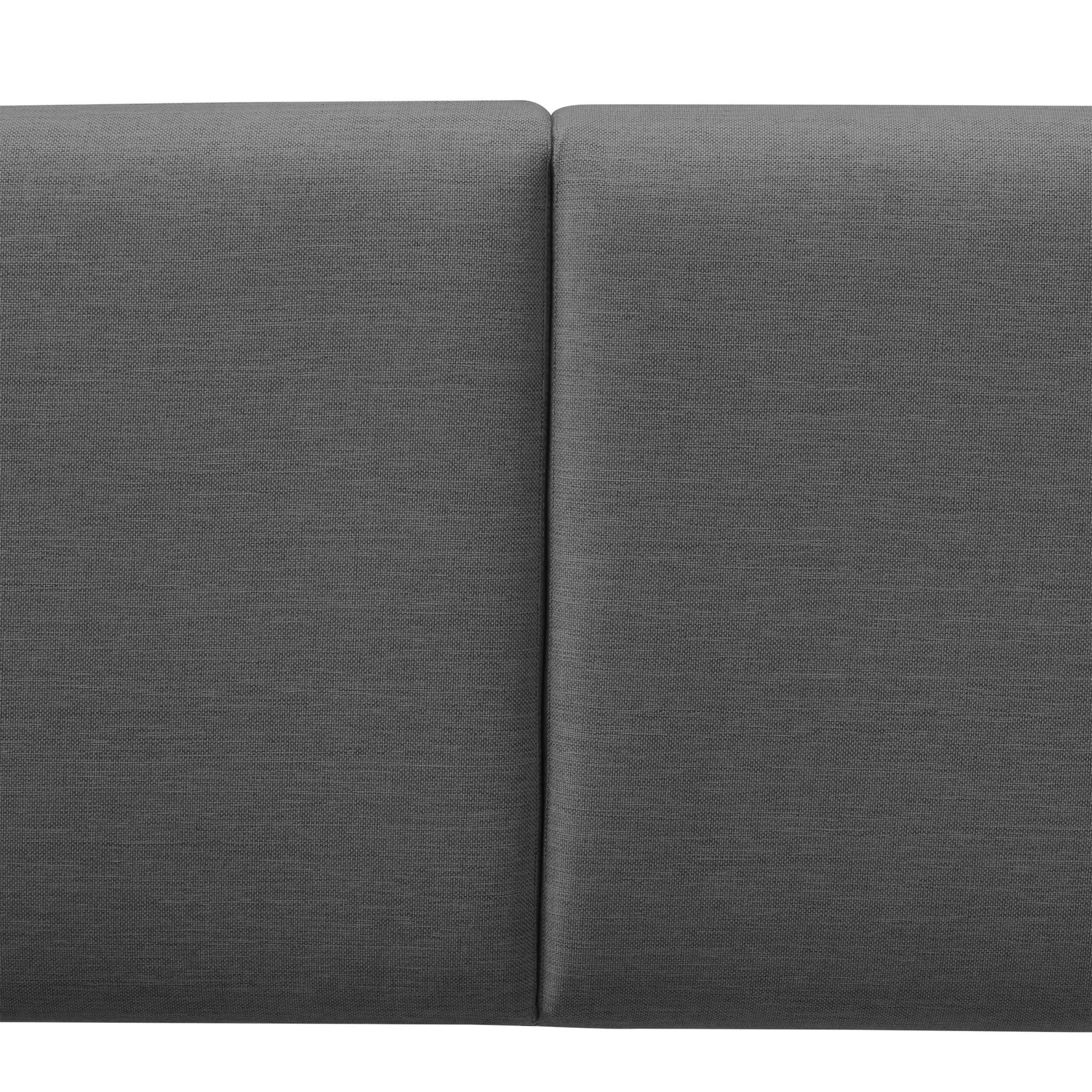 Alt View 19. Finch - Maxwell Storage Bed with Adjustable Height Headboard Queen - Dark Gray.