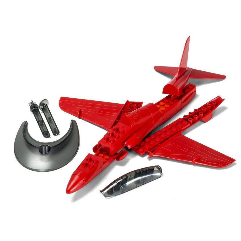 Back. Airfix Quickbuild - Skill 1 Model Kit Airfix Quickbuild Royal Air Force Red Arrows Hawk Aircraft Snap-Together Painted Plastic Plane - Red.