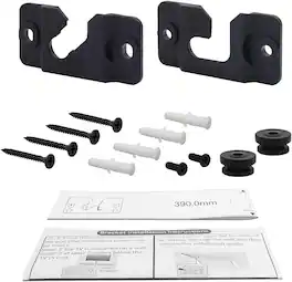 Schertz - Samsung Soundbar Wall Mount Bracket (1 Pair) – AH96-03064A, Fits HW Series - Black