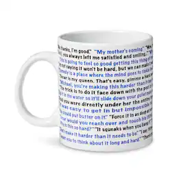 Surreal Entertainment - The Office That's What She Said 20oz Ceramic Coffee Mug - White