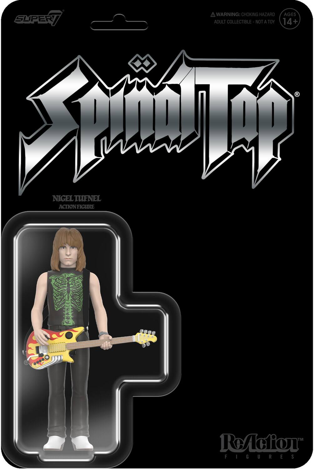 Spinal Tap - Super7 - Spinal Tap - ReAction Figures Wave 01 - Nigel Tufnel - COLLECTABLES