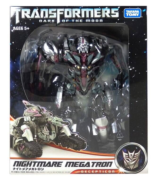 Transformers  
Dark of the Moon  
Ages 5+  

Nightmare Megatron  
Decepticon  

Takara Tomy