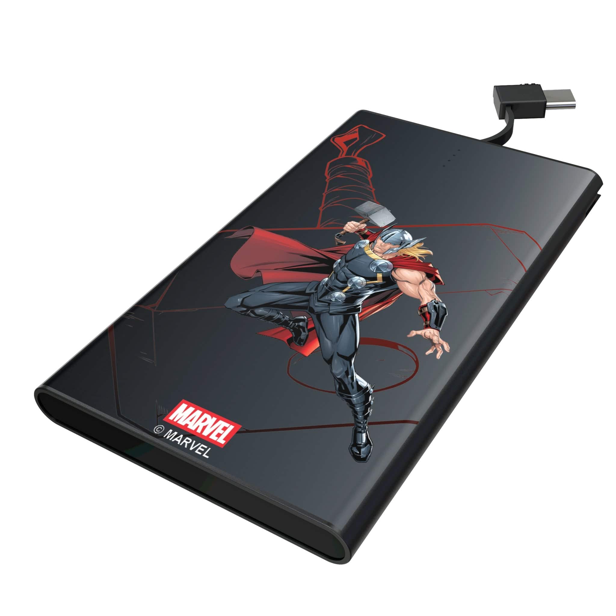 Keyscaper - Marvel MechLine 5000mAh Flat Powerbank - Thor