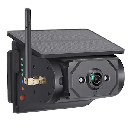 Front. Cluzine - Magnetic Solar Wireless Backup Camera, IP69K Waterproof, 9600mAh Battery, No Installation for RVs Trucks.