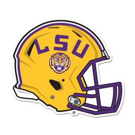 WinCraft - LSU Tigers 14" Helmet Wood Sign - Multicolor