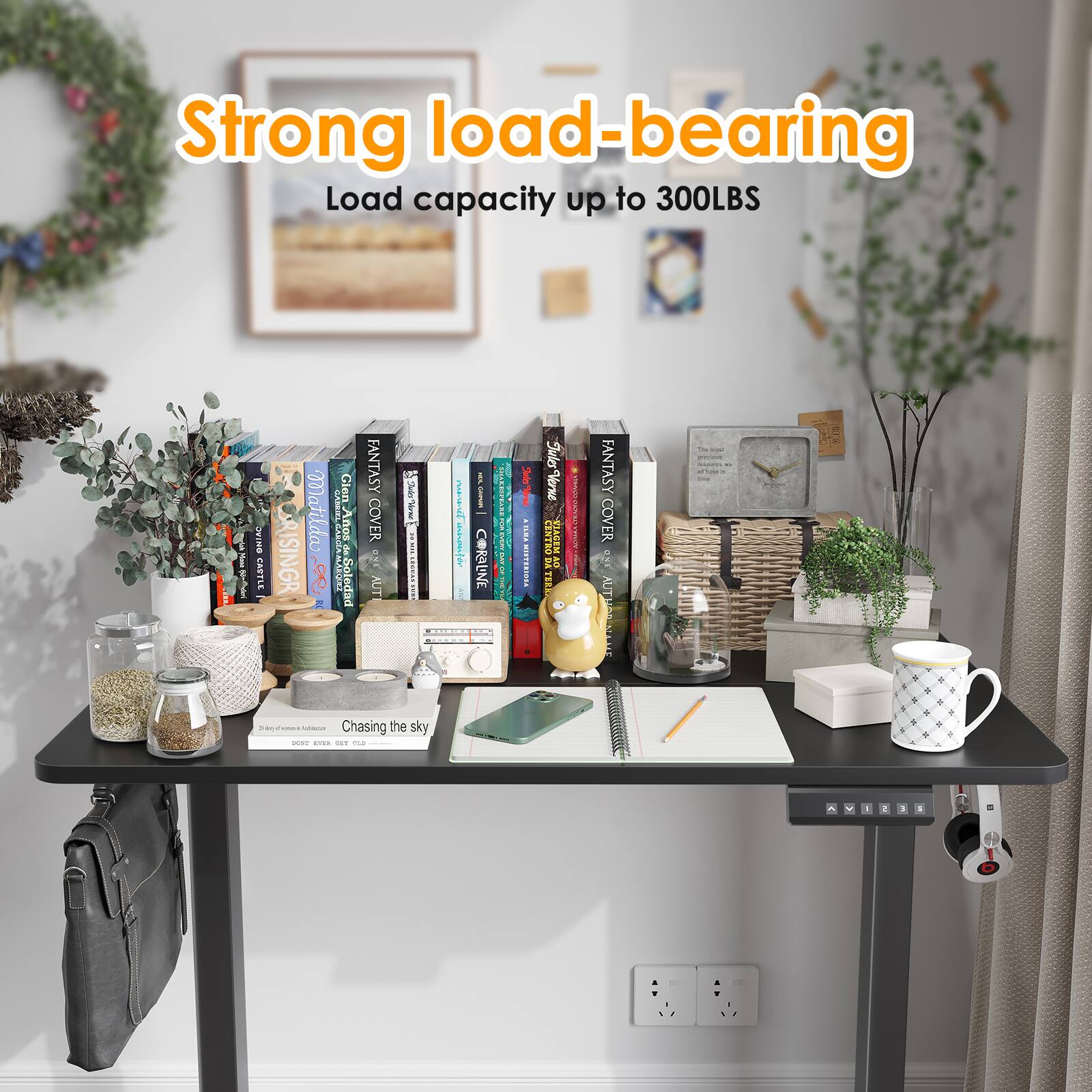 Strong load-bearing. Load capacity up to 300LBS.