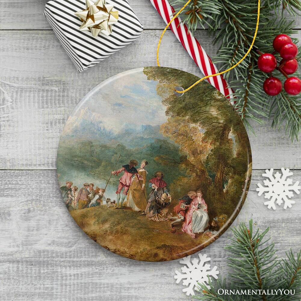 OrnamentallyYou Antoine Watteau Pilgrimage to Cythera Ornament Famous ...