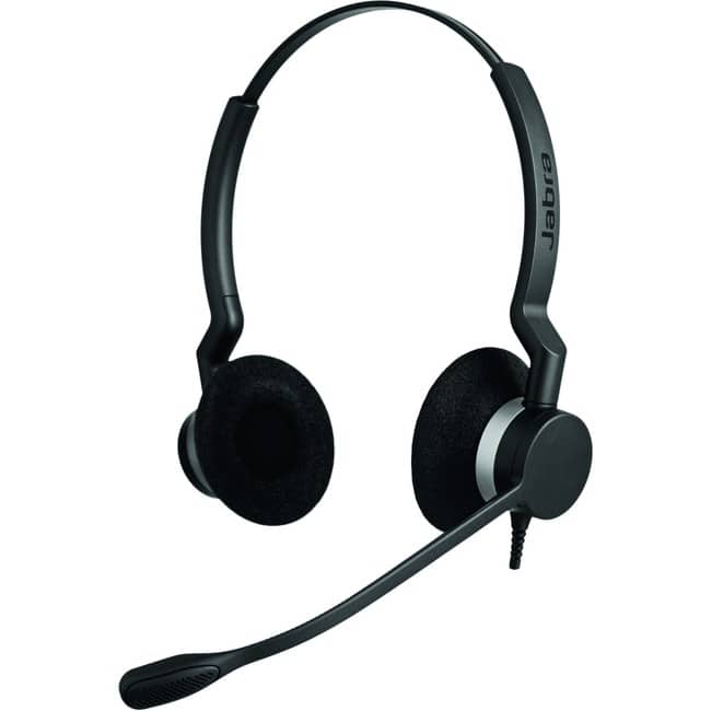 Jabra - BIZ 2300 Headset - Stereo - USB Type C - Wired - 32 Ohm - 70 Hz to 16 kHz - Over-the-head - Binaural - Supra-aural - Red price history on PriceWatchPro
