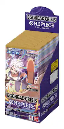 Bandai - One Piece Card Game Egghead Crisis EB-04 Extra Booster Box (Japanese) - 24 Packs