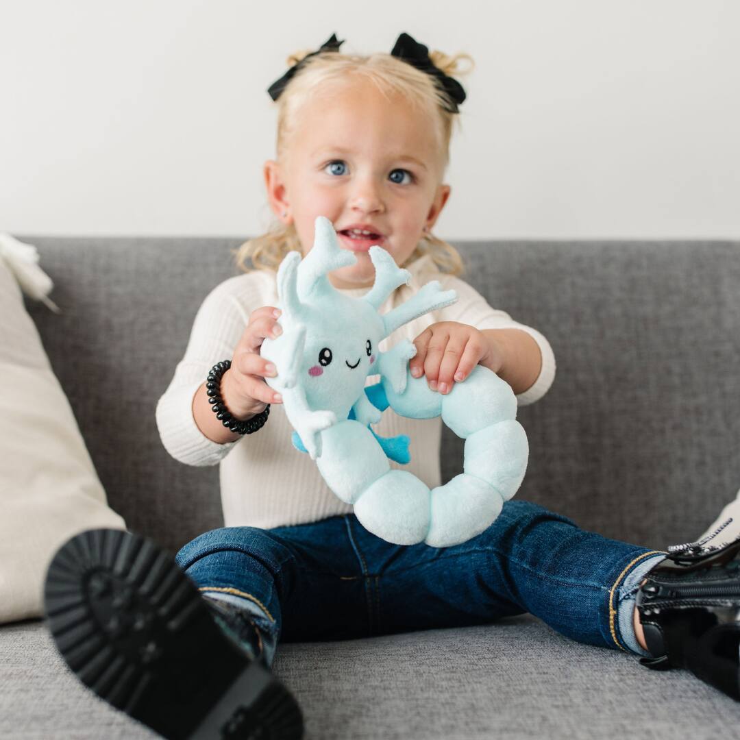 Alt View 2. Nerdbugs - Neuron Plush Organ Toys.