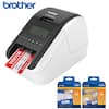brother
VISITOR
Date: 11/28
Time: 2:31PM
Expires: Y
OK
DK-1201
John Smithson
brother
DK-1201
Standard White Paper Address Labels
For use with all Brother OE Label Printers
brother
DK-1202
White Paper Shipping Labels
For use with all Brother OE Label Printers