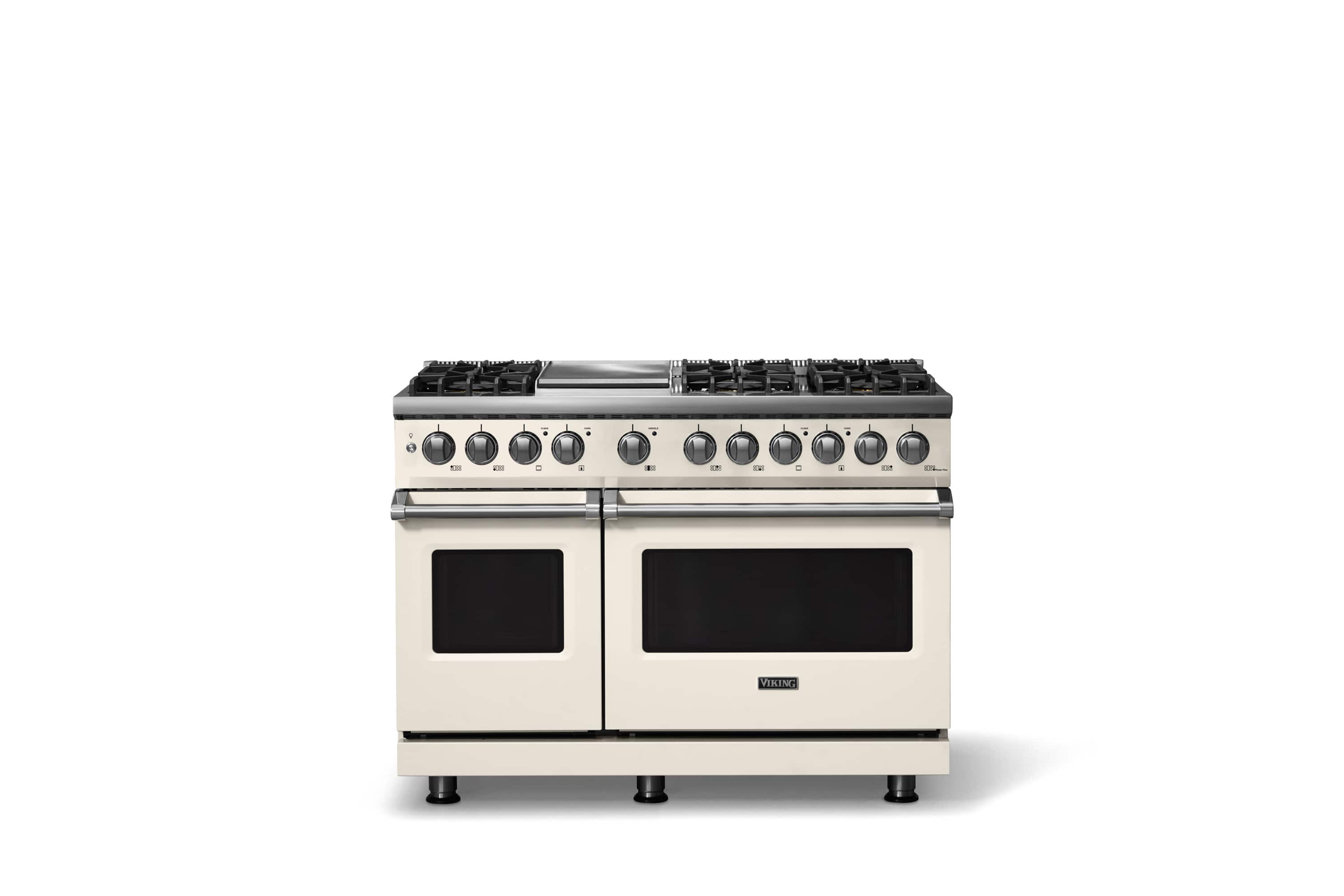 Viking - Pro 5 Series 7.3 Cu. Ft. Freestanding Self-Clean Sealed 6 Burner Dual Fuel Convection Range/Griddle - Pure White - Pure White price history on PriceWatchPro