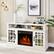 Alt View 4. Costway - Costway 48" Fireplace TV Stand W/ 1400W Electric Fireplace for TVs up to 50 Inches - White.