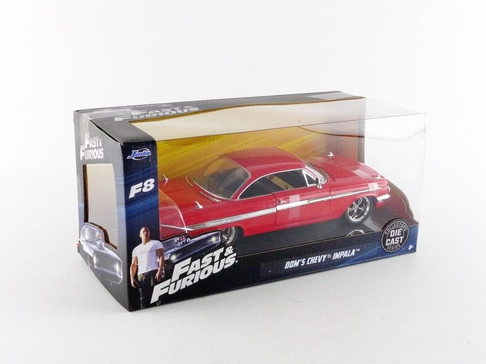 Fast & Furious  
F8  
Dom's Chevy Impala  
Die Cast Series