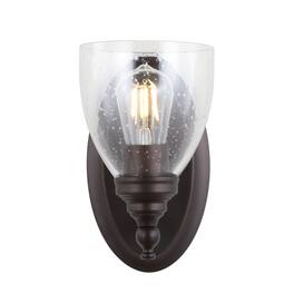Jonathan Y - Marais 5.5" Metal/Glass LED Vanity, Oil Rubbed Bronze - Oil-Rubbed Bronze