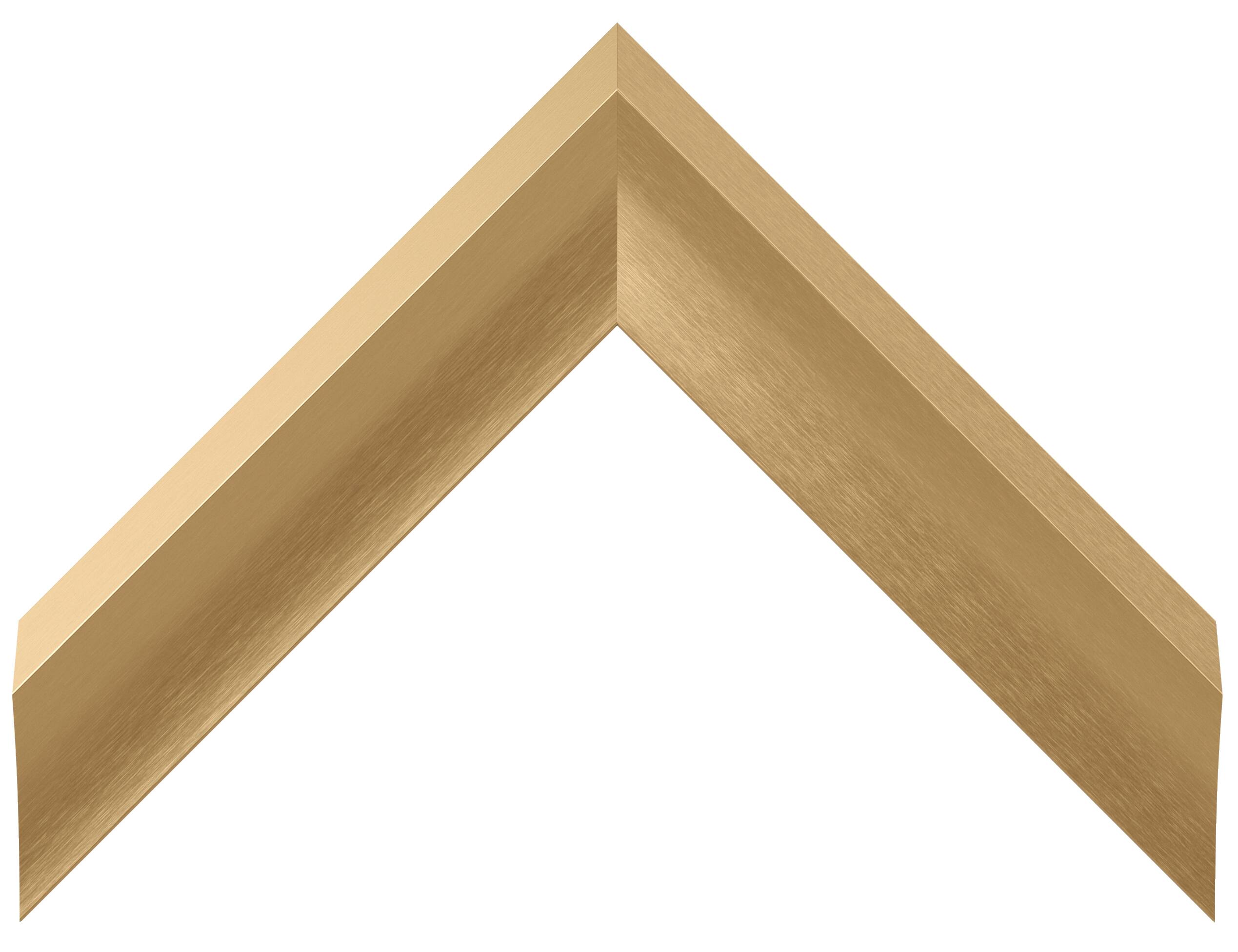 Alt View 11. Deco TV Frames - Alloy Prismatic Bezel for Samsung The Frame TV - 75" - Pale Gold.