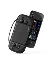 tomtoc - FancyCase-G38 Slim Case for Steam Deck/Steam Deck OLED, Portable Travel Eva Hard Shell, Military Grade Protection - Black - Front_Zoom