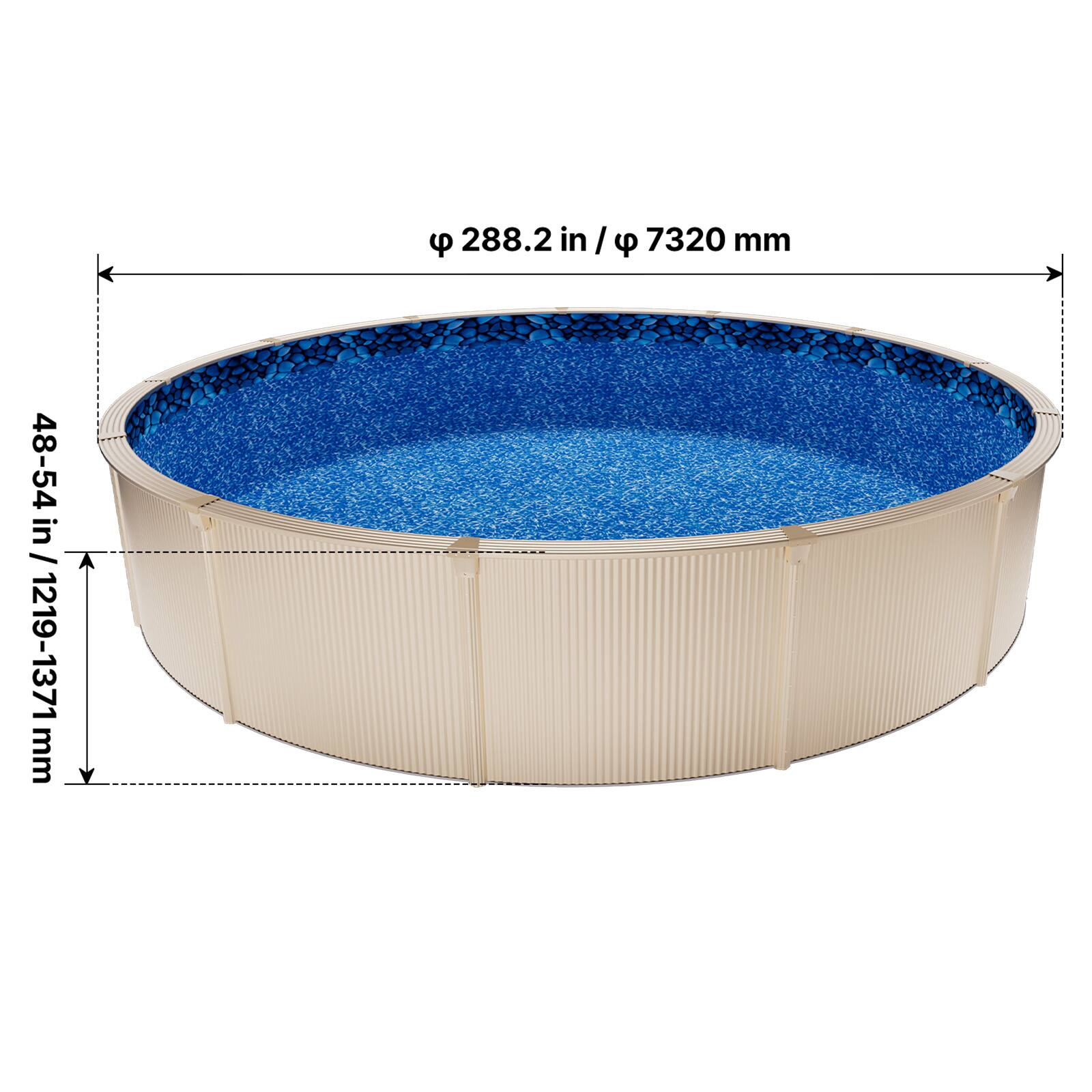 u 288.2 in / I 7320 mm 48-54 in I 1219-1371 mm