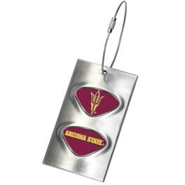 Jardine - Arizona State Sun Devils 3.5'' x 2'' Bag Tag - Silver