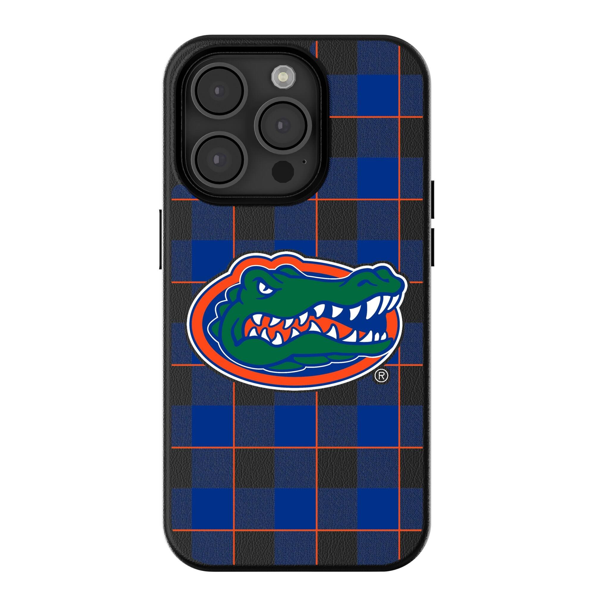 Keyscaper - NCAA - Florida Gators Plaid Magnetic Bump iPhone Case - 15 - Black price history on PriceWatchPro