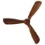 Alt View 10. Costway - Costway 52" Modern Ceiling Fan Indoor/Outdoor Brushed Nickel Finish with Remote - Brushed Nickel + Burlywood.
