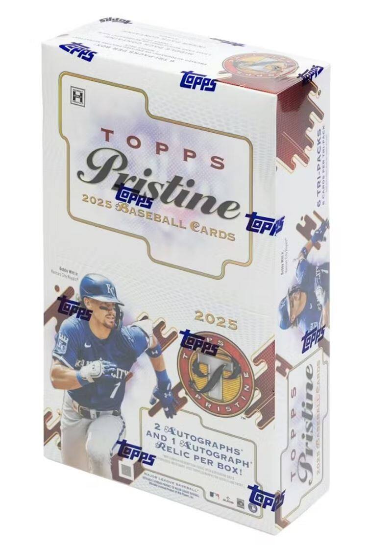 Eigor EPPS TPPS TOPPS TRI-PACKS CARDS PERTRLPACK Pristine 2025 BASEBALL OPPS Pp 9 CARDS TOPPS 2025 RE KC H OPPS PS LEPPS T CITY 1 S AND 2 AUTOGRAPHS 1 TOPPS Pristine BASEBALL CARDS TeppS BELIC AUTOGRAPH PER 2025 BOX!