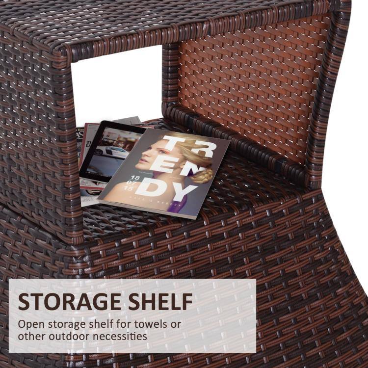 AS TI  
TR 07 18 EN 15 DY  
STORAGE SHELF  
Open storage shelf for towels or other outdoor necessities