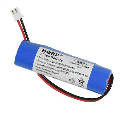 Do not crush, open, disassemble, or expose to puncture, short, or temperature above 60°C (140°F). Replace only with the battery pack designed for this product. Do not dispose of in fire or water. Made in China.
Li-ion Battery
2900mAh/10.73Wh
3.7V
BMP
HQRP®
Li-ion Battery
Do not attempt to open or disassemble the battery pack.
Do not expose to temperature above 60°C (140°F).
Replace only with the battery pack designed for this product.
Do not dispose of in fire or water.
Made in China
EU
Li-ion
