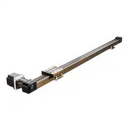 VEVOR - Linear Guide Rail, Belt Drive, CNC Linear Motion Stage Actuator, with Nema34 Stepper Motor, 1300 mm Stroke Work Size - Silver