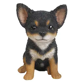 Pacific Trading - Chihuahua Puppy Dog Figurine Statues Collectible 6.5 inch - Multicolor