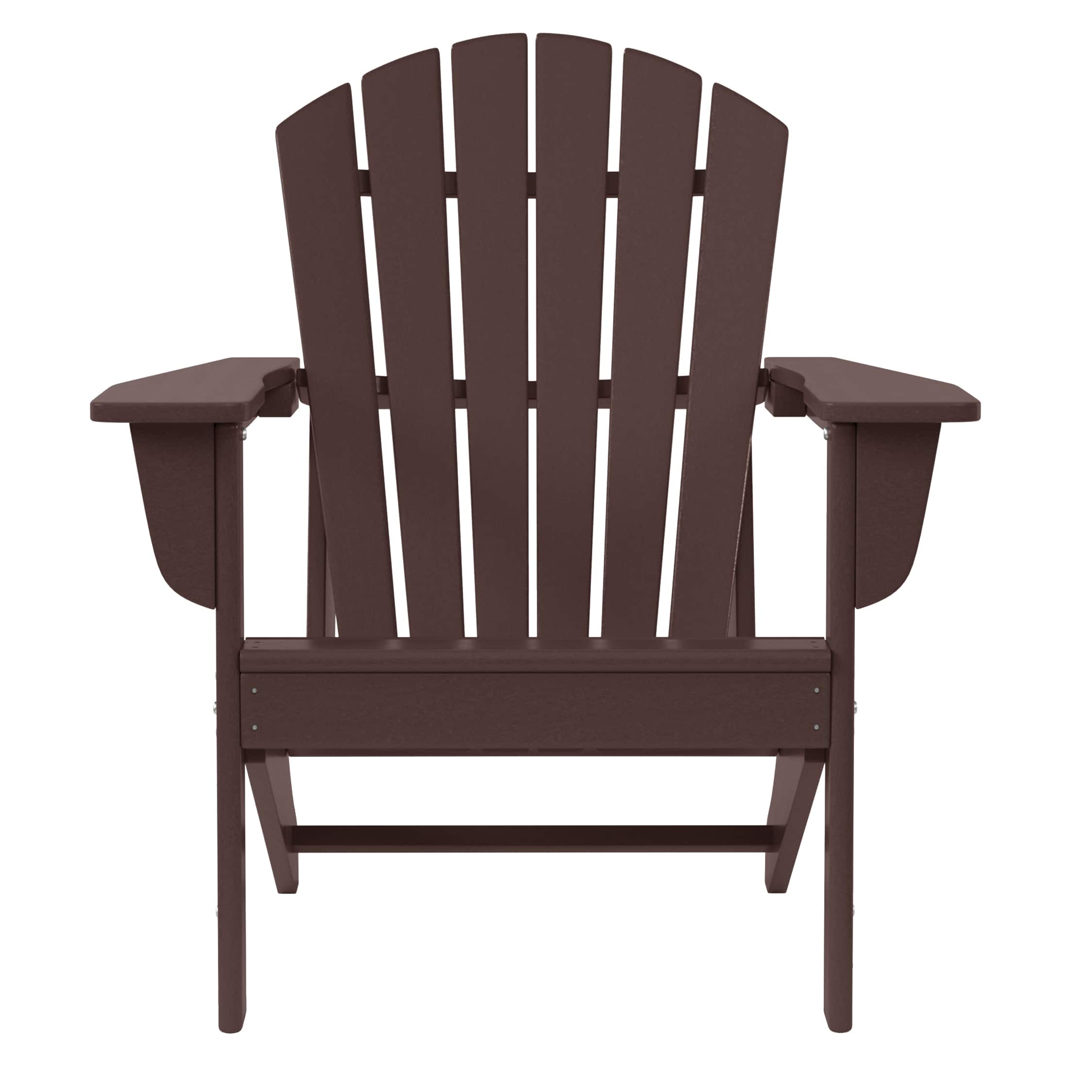 WestinTrends - Dylan Outdoor Adirondack Chair - Dark Brown price history on PriceWatchPro