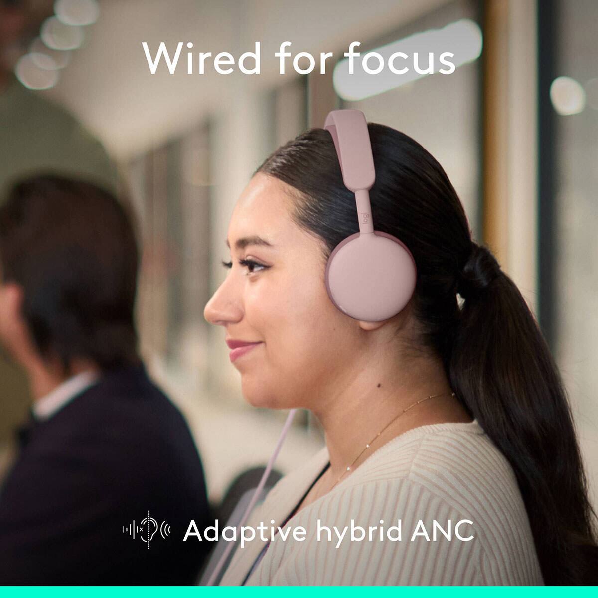 Wired for focus  
Adaptive hybrid ANC