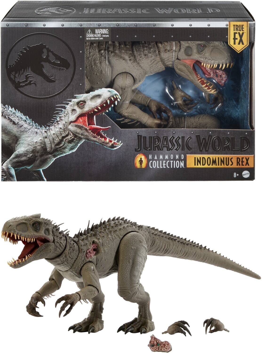 Jurassic World Hammond Collection Indominus Rex Action Figure - COLLECTIBLES