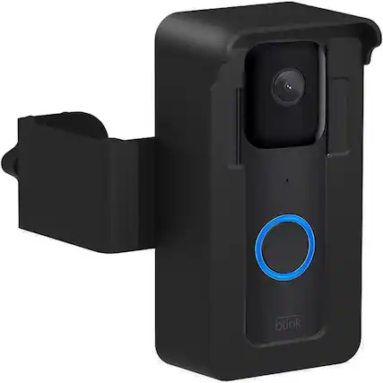 Front. Schertz - Blink Doorbell Mount – No-Drill Anti-Theft Bracket (1st Gen) - No Drill Needed.