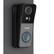 Alt View 2. XODO - VD2 Smart Wi-Fi 2K Wireless Video Doorbell with 2-Way Audio - Gray.
